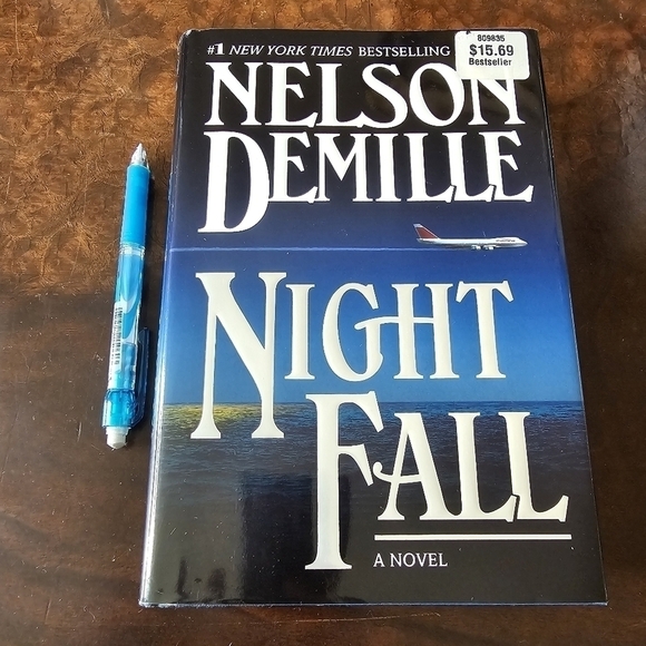 Night Fall Novel by Nelson DeMille, Hardcover, Pre-owned, Vintage - Picture 2 of 9